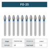 High-Speed Diamond Dental Burs for Polishing, Grinding, and Oral Care