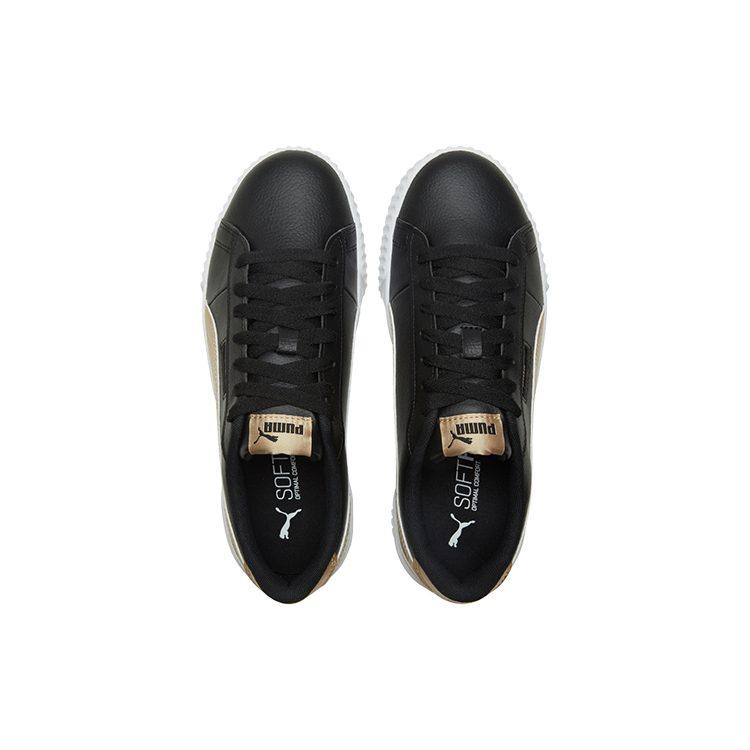 PUMA Carina Crew Metallic 'Black White Gold' Women's 368879-02