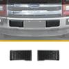 For 2015-2020 Ford F150 F-150 Carbon Fiber Look Front Bumper Corner Cover Trim2*