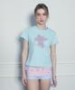 Yuupeu Pony Print Tee - Marine Blue