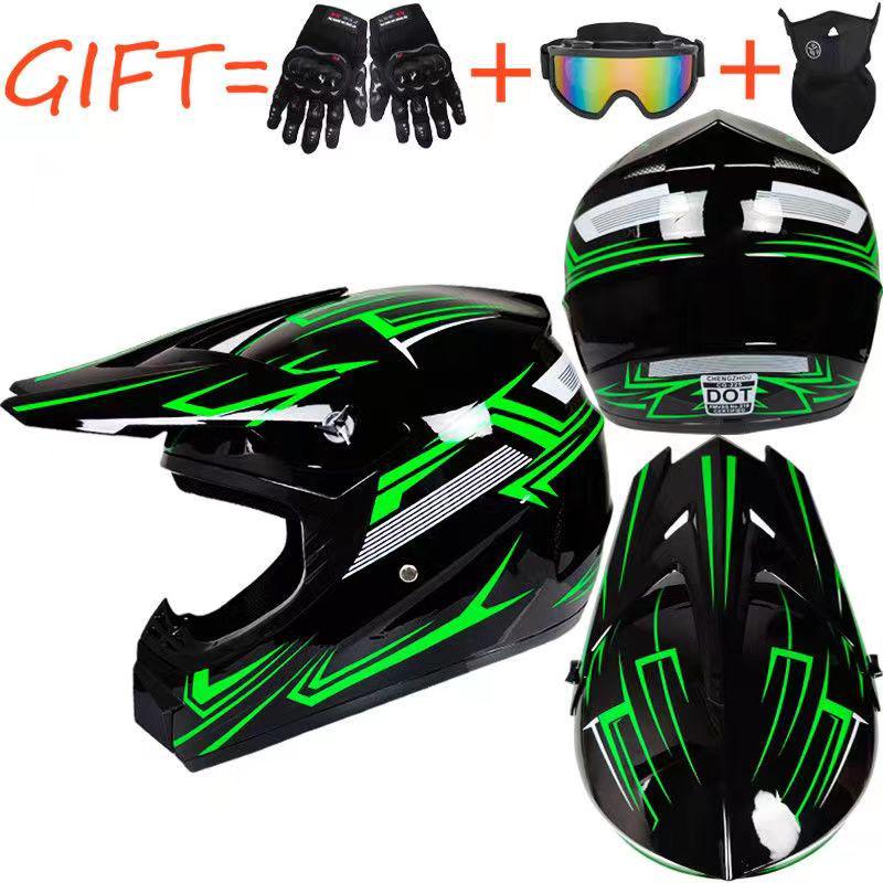 Unisex Four-Season Helmet Set: Off-Road Karting, Beach Car, Mountain Biking, Downhill