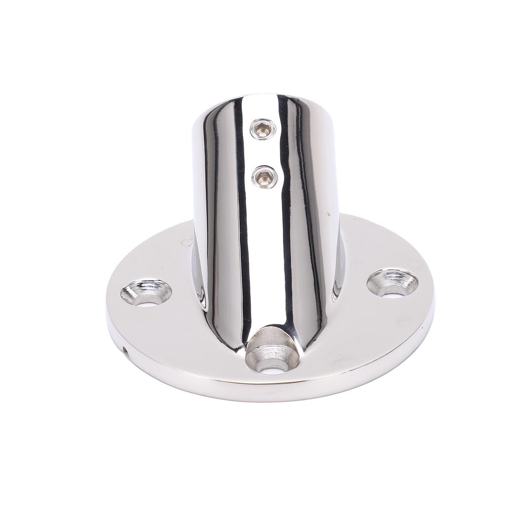 Marine Boat Hand Rail Fittings Stainless Steel 30 Degree Pipe Round Base Handrail Accesssory