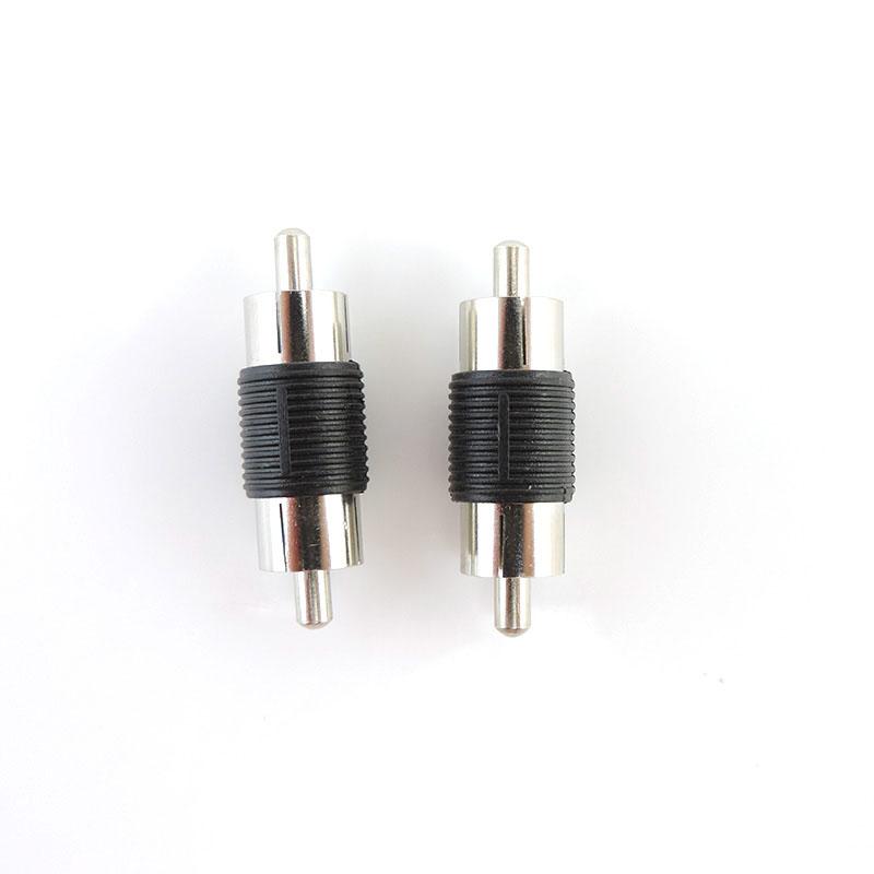 2pcs RCA Male Female To 2rca 3rca Male Female RCA Connector Splitter Adapter AV Video Audio T Plug RCA 2 3 Way Right Angel A1