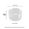 50/100Pcs Balloon Ring Buckle Balloon Plastic Clips Bracket Snap Ring Balloon Holder For Wedding Birthday Party Balloon Supplies