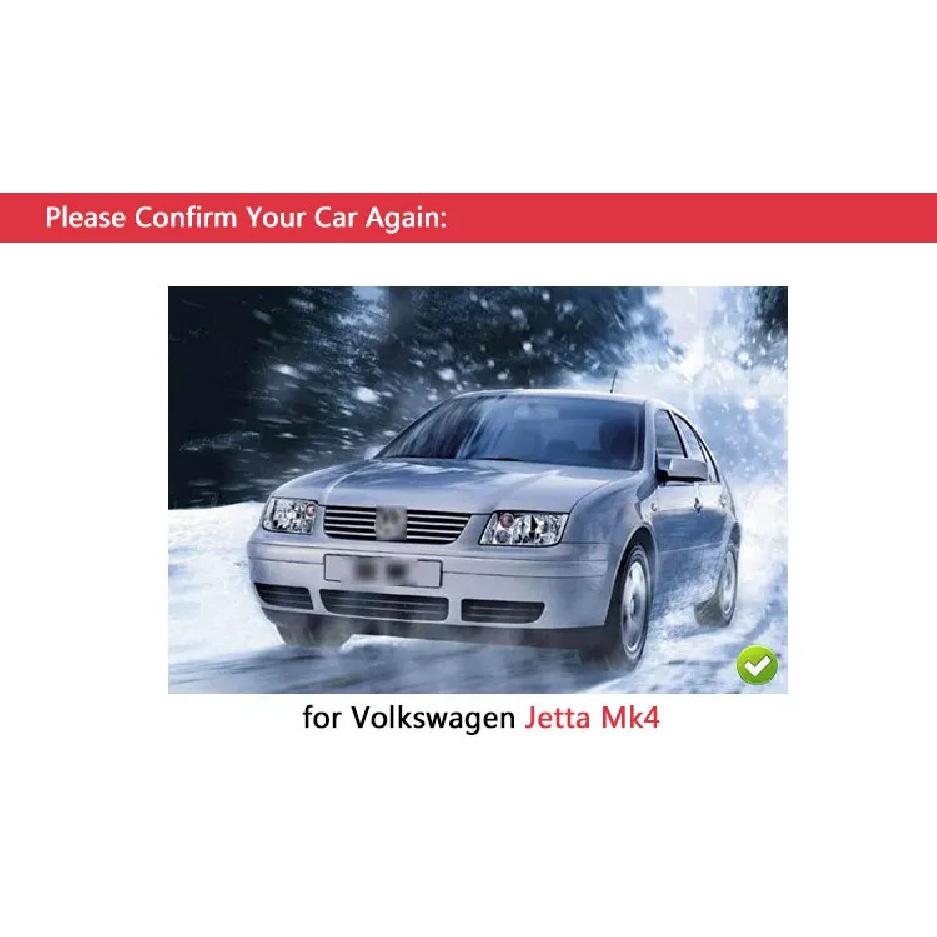 For VW Jetta Mk4 A4 Chrome Door Handle Covers Trim Set for Volkswagen 1J 1999-2007 Accessories Stickers Car Styling 2000 2005