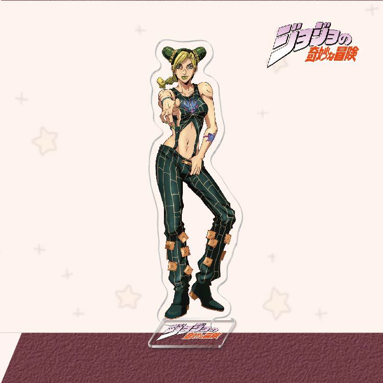 JoJo's Bizarre Adventure Animation Comics Peripheral Toys JOJO Dio Acrylic Stand-Up Sign Anime Action Figure Model Collection