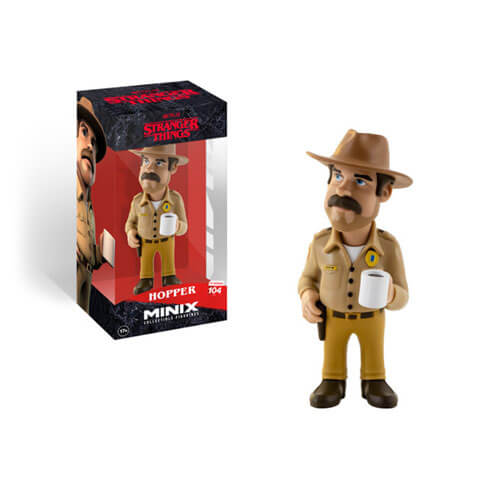 MINIX Stranger Things Collectible Figure (Hopper)