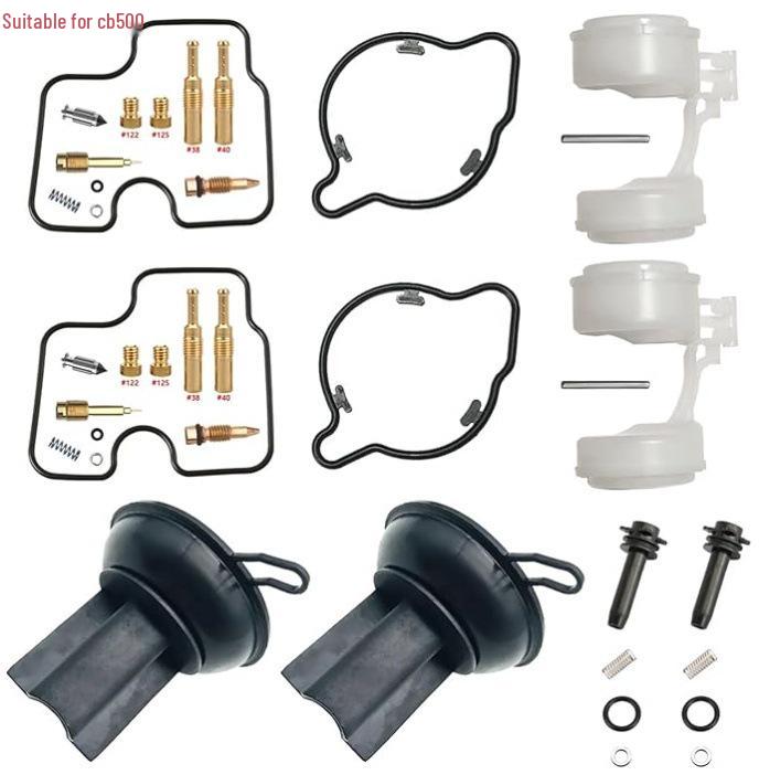 GN125 Carburetor Repair Kit - Professional Configuration with Picture Guide