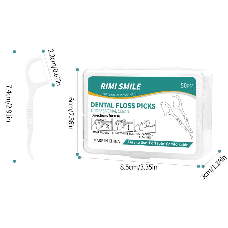 

Ultra Fine Dental Floss Picks 150/50PCS Disposable Teeth Cleaning Sticks with Portable Floss Box for Home Travel Oral Care