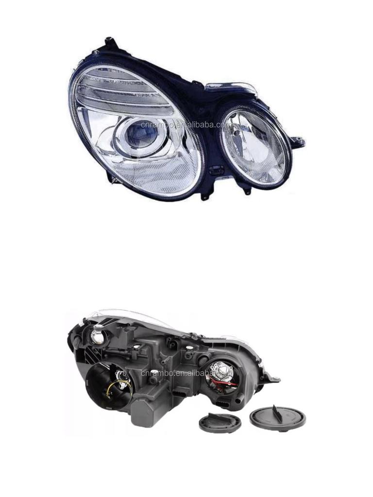 Compatible Headlights for W211: Models 2118202961 & 2118203061