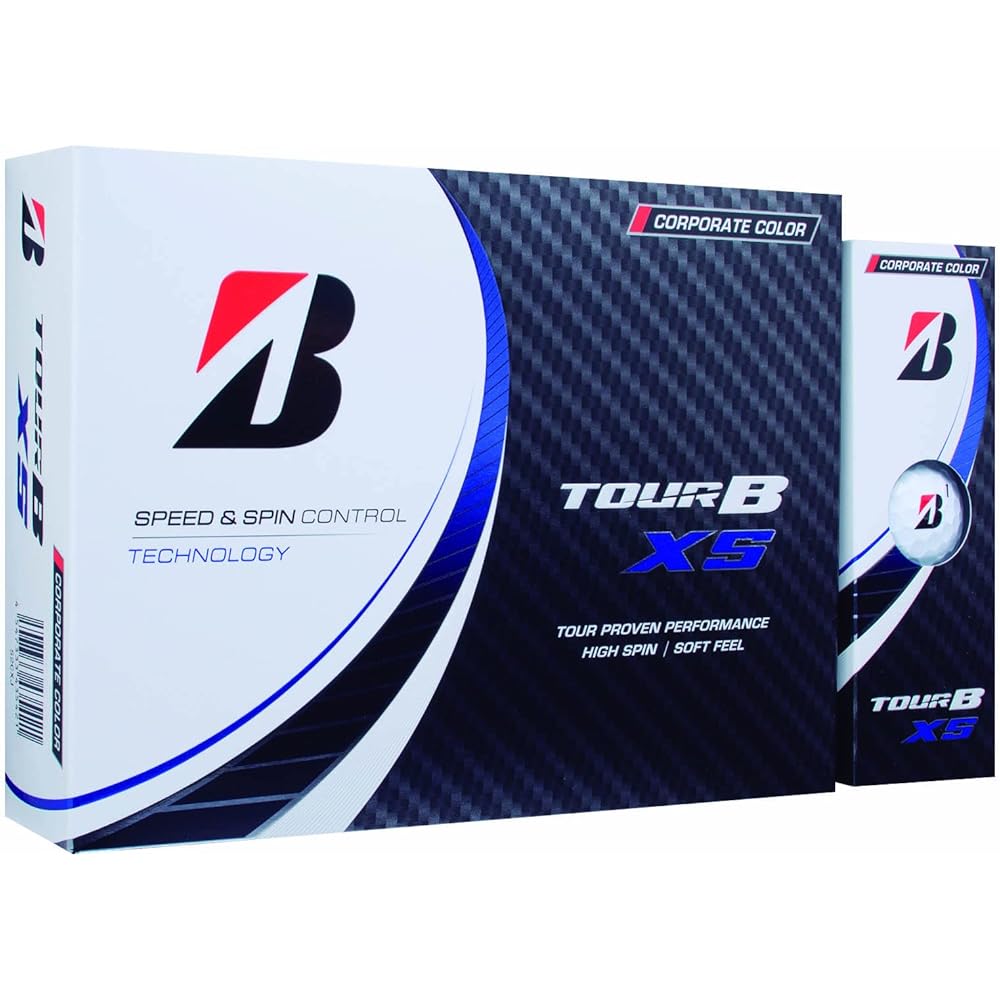 Bridgestone TOUR B XS Golf Balls 2022 Model 12 Pack