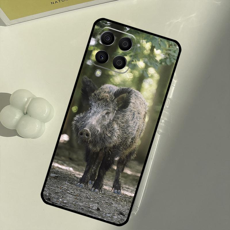 

Wild Boar Pig Brown For Samsung Galaxy M16 M06 M12 M55 M15 M35 M14 M34 M54 M11 M21 M31 M13 M33 M53 M32 M52 Case Samsung M30s