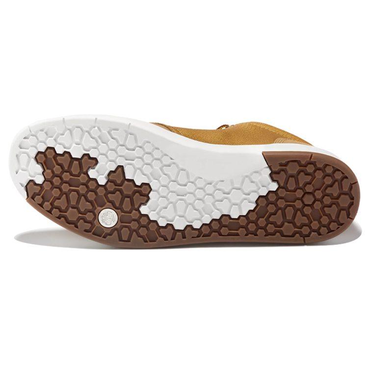 Timberland Davis Square Chukka Leer En Stof Laarzen 'Wheat' A1OI3231