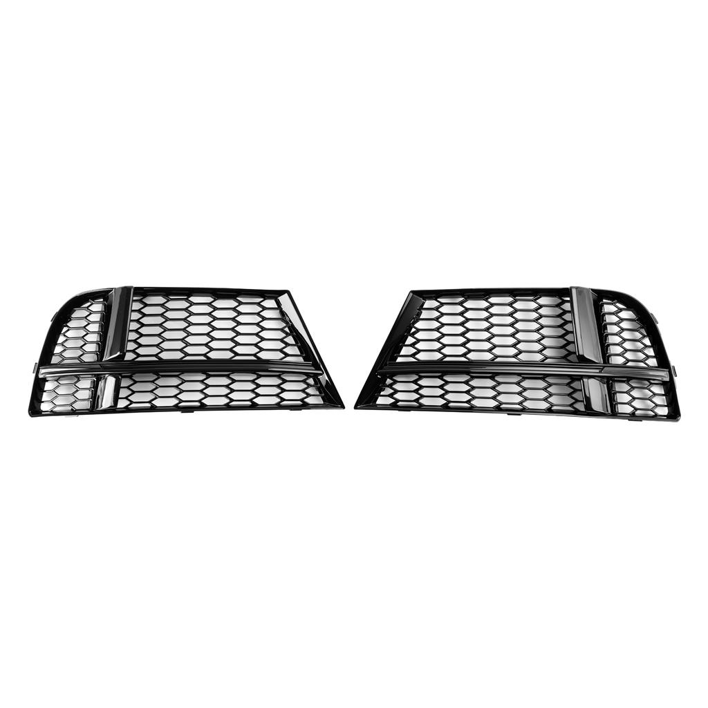 Front Fog Light Cover Bezel Grille Grill 8V3807681AE 8V3807682Q Fit A3 8V S-LINE 2017-2019