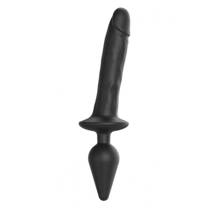 Sextoy 2 en 1 - Hybrid - Switch Plug-In Realistic XXL - Gode réaliste - Plug anal - Double pénétration