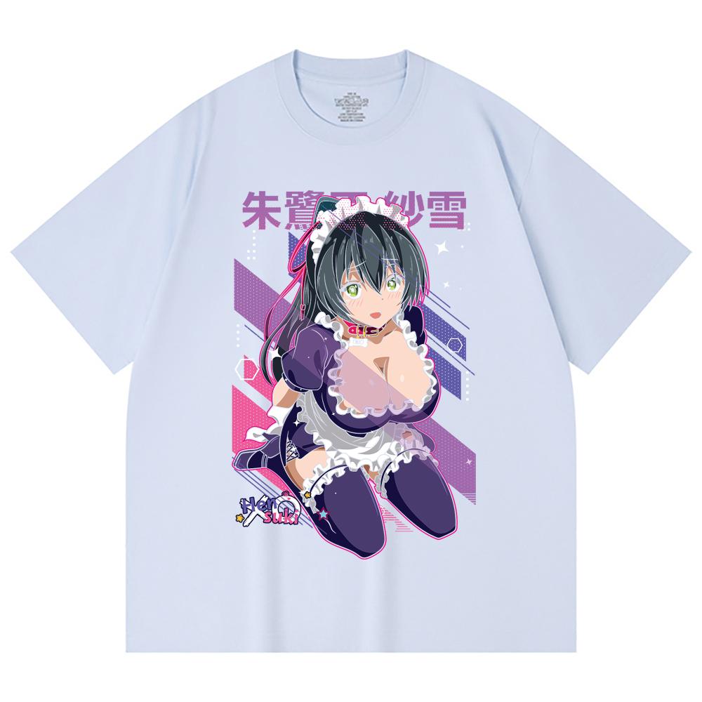 T-shirt Unisex Pesante 100% Cotone 230 g/m² Stampa Sayuki Hensuki V1