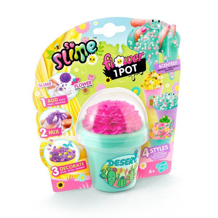 Slime Flower 1 Pot -So Slime- Canal Toys Des 6 ans - SSC 417