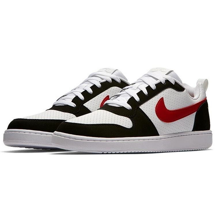 Nike Court Borough Low 'White Black Red' Men's 838937-102