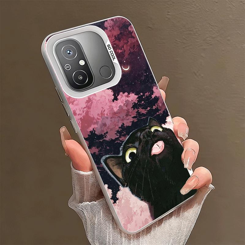 Katze Niedliches Kätzchen Cartoon Stoßfeste Handyhülle für Xiaomi Poco X7 X6 X5 X3 Pro F7 Ultra M8 Redmi 15C 15 14C 13C 12C 10C 13 12 10