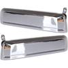 ECCPP 2Pcs Door Handle for 1995-1997 for Nissan Pickup Chrome Exterior Right Left Side