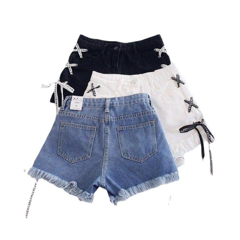 Summer Plus Size High Waist Denim Skort for Women - Slimming, Loose Fit, Versatile Wide Leg Hot Pants
