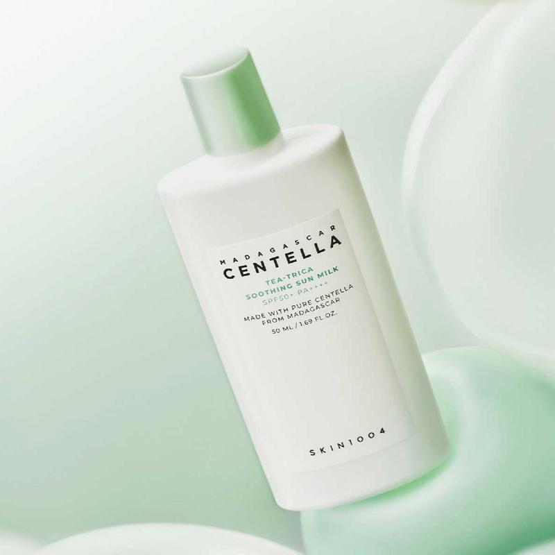 Skin1004 Madagascar Centella Tea-Trica Soothing Sun Milk SPF50+ PA++++, 50ml