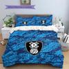 Rotherham United F.C.  Pattern Bedding Quilt Set  Home Decoration  Gift (1 * duvet cover + 2 * pillowcase  without core)