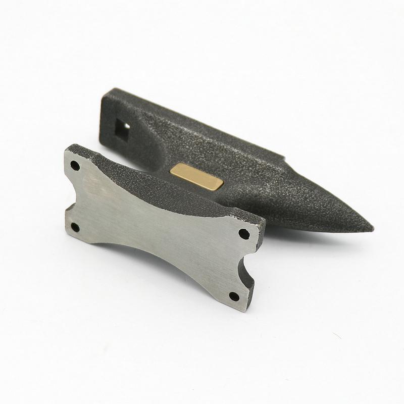 1 Stück Amboss aus Eisen, Metall-Schlagpolster zum Glätten oder Formen von Metallen, Schmuckherstellungswerkzeug