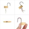 Copper Padlock  Small Locks for Luggage Case Locker Home Improvement Hardware 20mm 25mm 30mm 40mm 50mm Include 3Keys