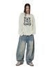 OHY Dolly Destroyed Knit - White