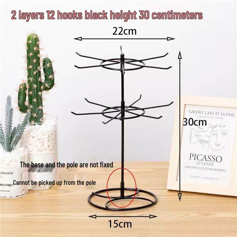 Вращающаяся витрина для ночного рынка для ювелирных изделий и аксессуаров