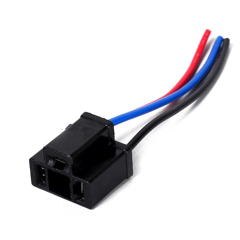 2 Stück H4 Auto-Scheinwerfer-Baugruppe Buchsenstecker-Adapter Verlängertes Kabelverbindungsstück