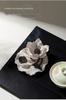 Xichun Handmade Ceramic Wabi-Sabi Zen Flower Incense Holder