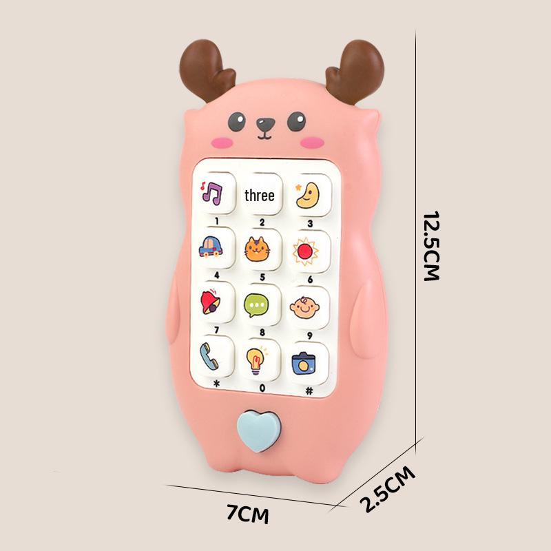 Cross-Border Exclusive Children's Carrot Music Phone: Early Education Toy for Boys and Girls