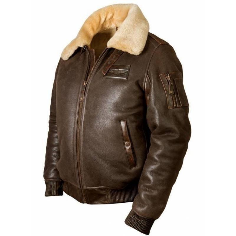 

Приталенный без пояса хлопковый повседневный однотонный коричневый с карманом на молнии молодежное мужское пальто S