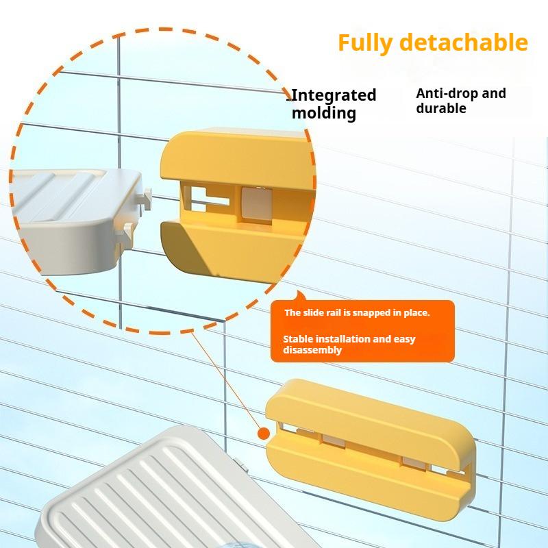 1pc Parrot Stand Food Box Multifunctional Feeding Rest Play Bird Stand Dry Stand Supplies Suitable for Gifts To Friends and Family