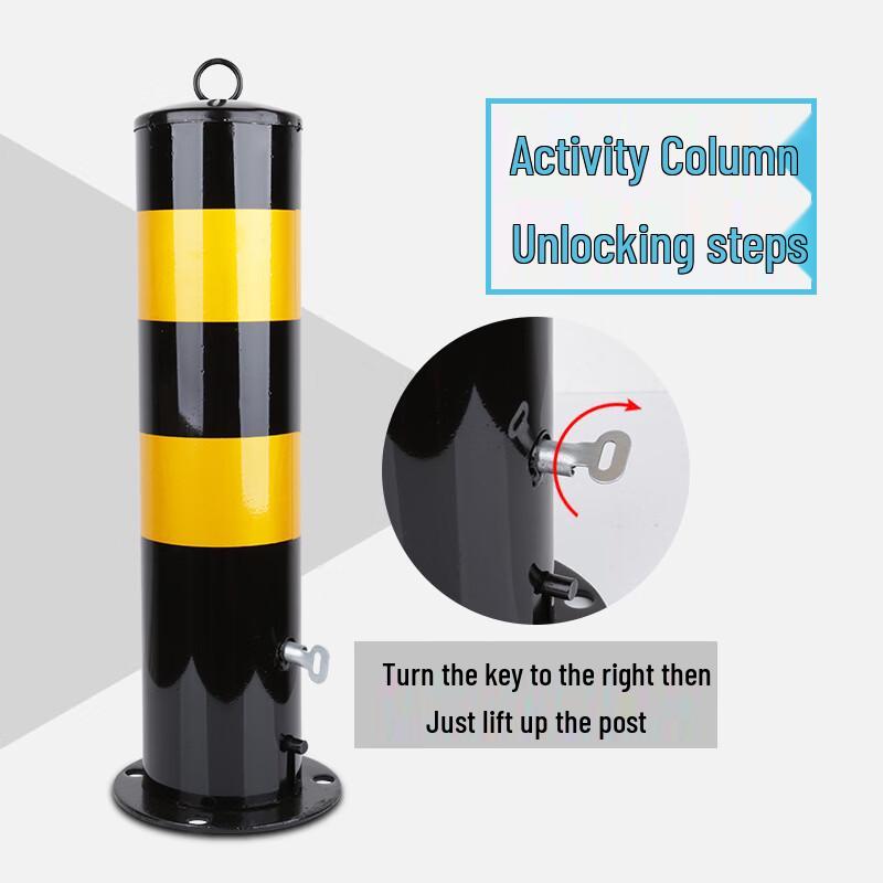 Thickened Steel Warning Bollard