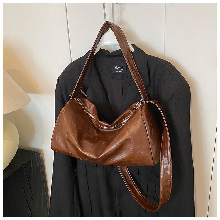 IELGY Messenger Bag All-Match Shoulder Tote Bag High-End Western Style Large-Capacity Under