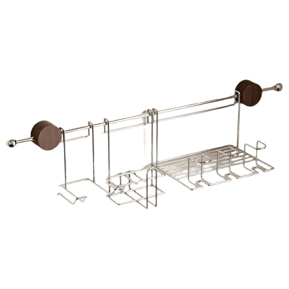 Waterproof Suction Cup Bathroom Shelf No Drilling Bathroom Organizer  Vanity Counter
