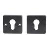 Practical Matte Black Dummy Door Handle Set 2 Pack Easy Installion Designs Accessory for Contemporary Interior Door