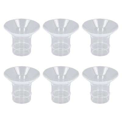 6 st Flänsinsatser Hands Free Bröstpump Bärbar Spectra 24mm Sköldar Flänsar 21mm /