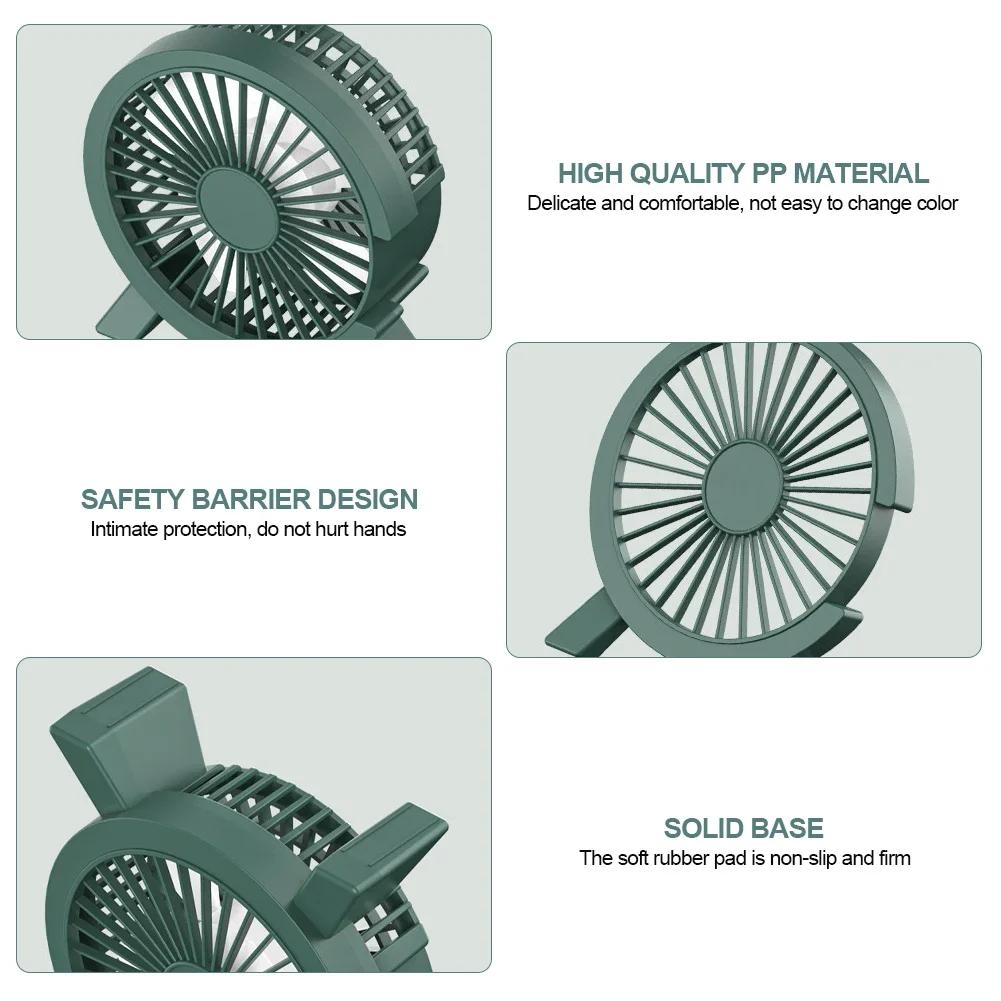 Usb Electric Mini Fan Portable Cooling for Laptops Silent Fan for Home Office Outdoor Desktop Cooler Camping Air Mini Appliances