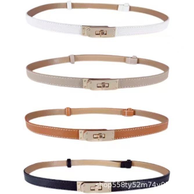 Women's High-End Faux Leather Waist Belt - Versatile Fashion Accessory for Dresses