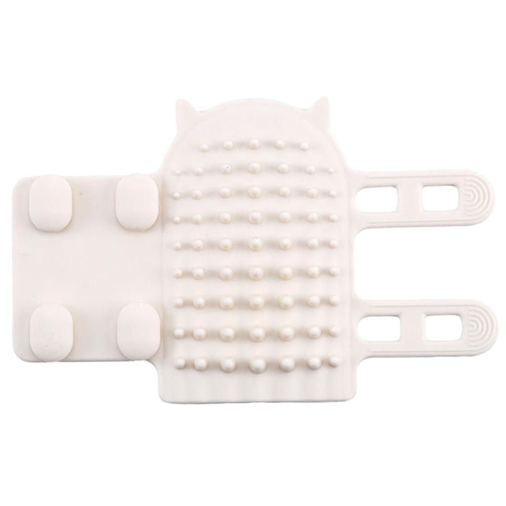 Cat Massage Comb Pet Brush Corner Scrape Hair Removal for Cats Beauty Clean Corner Brush Removable Pet Grooming Brush