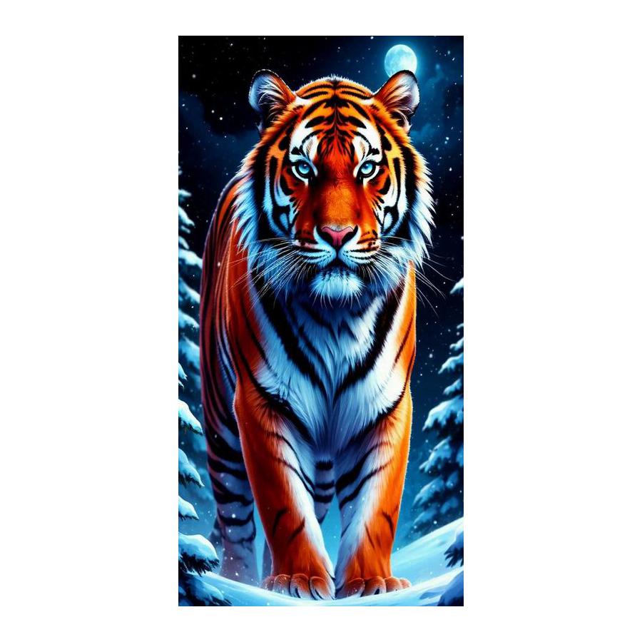 Tigers and Leopards Large Size Diamond Painting New Collection Wild Animals Diy Full Square Round Drill Rhinestone Embroidery Mosaic Cross Stitch Kits