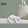 Sleeping Cat Figurine Cute Computer Monitor Decor 3D Printed Screen TV Cabinet Edge
