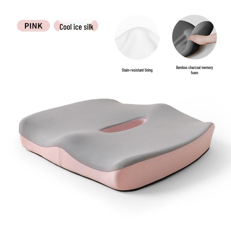 Ergonomic Memory Foam Office Chair Cushion for Lumbar Support and Long Sitting Comfort