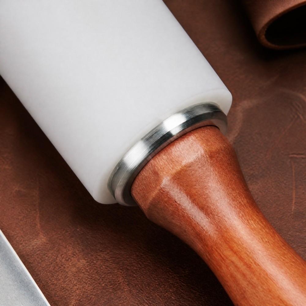 Heavy Duty Nylon Hammer Leather Nylon Head Leathercraft Hammer Carving Mallet For Sewing Leather