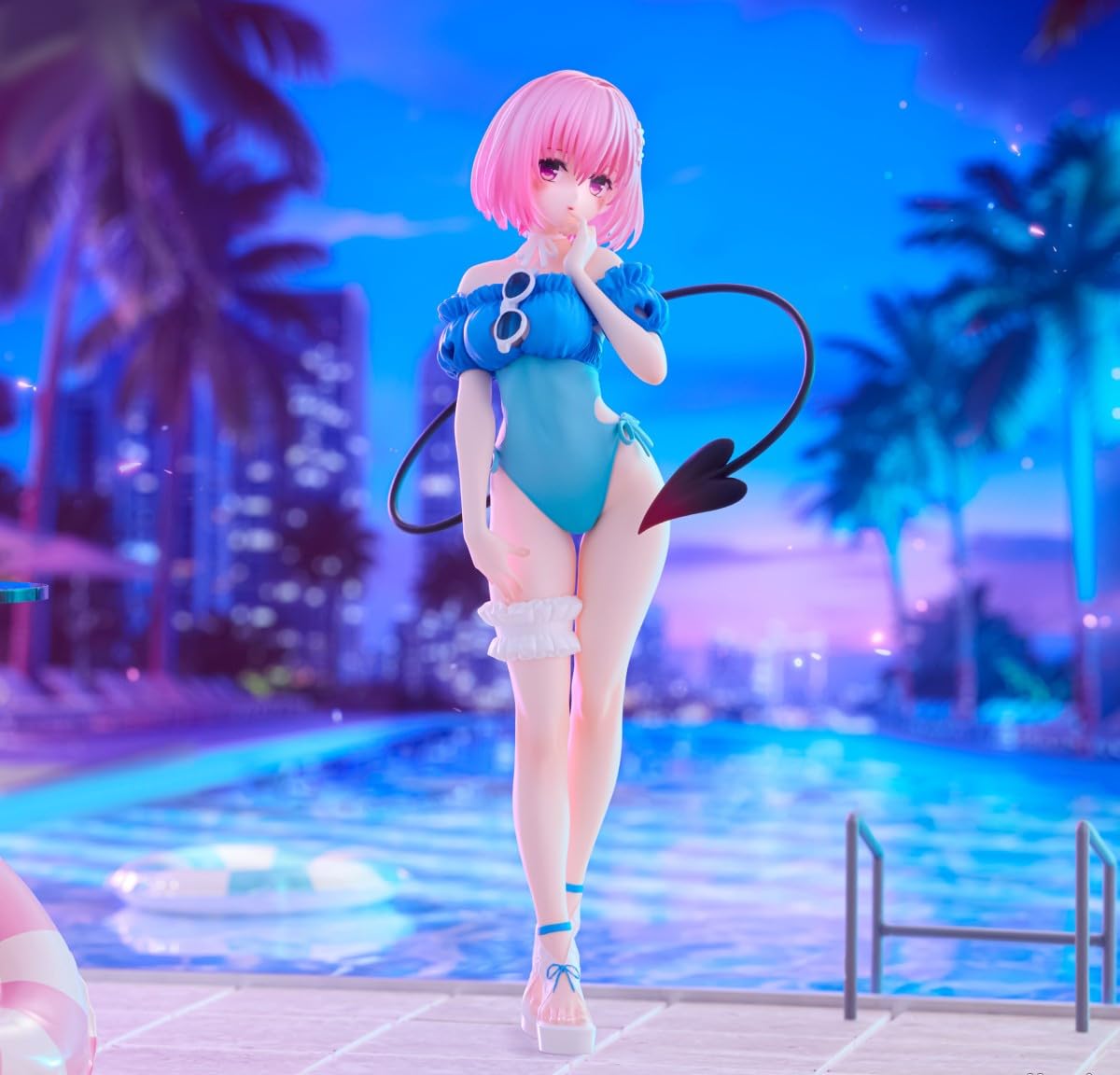 Фигурка LOVEru Darkness Момо Белия Дьявлюк Официальная 19 см -Тройка-Try-iT Прибл.