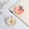 Ceative Resin Incense Holder Mini Blossom Sakura Ash Catcher Animal Incense Stick Burner Home Decoration